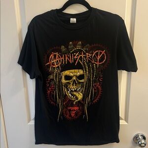 Ministry Industrial Strength Tour Shirt, size Medium.